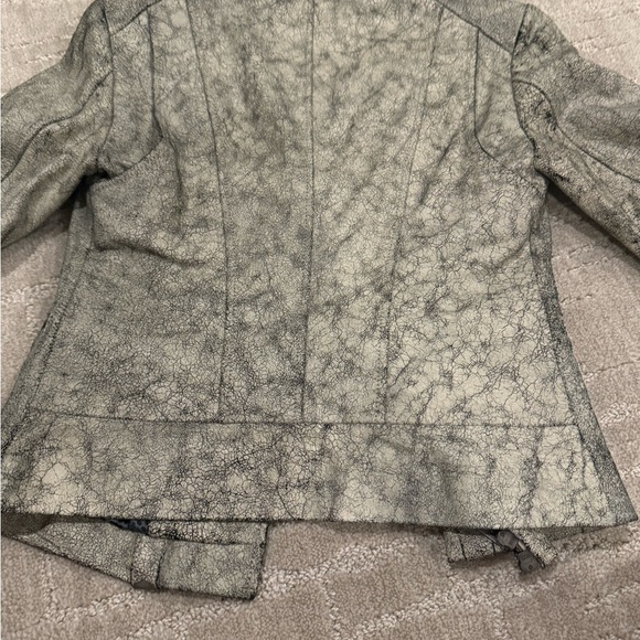 Harley-Davidson Women's Leather Jacket - Distressed Gray - Picture 5 of 11